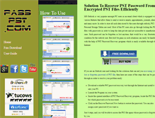 Tablet Screenshot of passpst.com